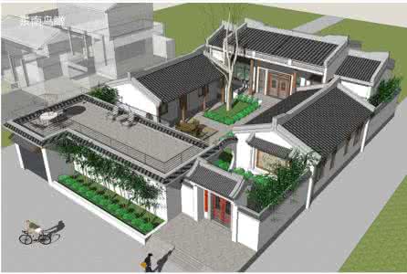 四川农村自建房四合院 四合院自建房