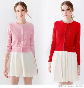 女士开衫菠萝花的钩法 心仪单品----经典规整的菠萝开衫