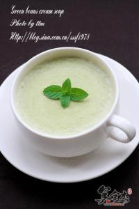 新鲜青豆排骨汤怎么做 用新鲜上市的甜青豆给孩子做一碗西式浓汤 青豆奶油浓汤（简约版）