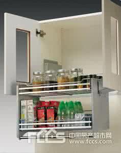 厨房拉篮 拉篮增加厨房空间利用率