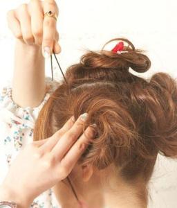 日系盘发 DIY日系盘发 甜美一见难忘