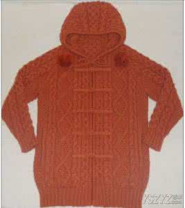 棒针毛衣编织花样图解 棒针编织----撞色插肩衣