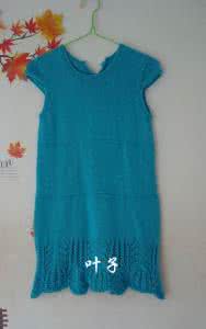 女宝宝毛线背心裙编织 宝宝毛线背心裙不用买，妈妈自己在家就可以做！（附图解教程）