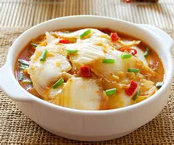 小白菜炖豆腐的做法 鱼香白菜