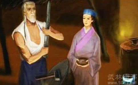 欧冶子铸剑 欧冶子的后代为了铸剑竟然以身投炉？