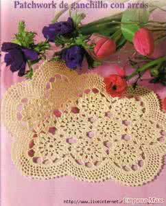 钩针杯垫花样图解大全 钩针杯垫模式----图解大全