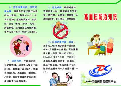 高血压防治知识 高血压防治知识是什么