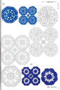 钩针钩衣花边多款图案 钩针基础----花边带图案
