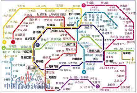 上海地铁图高清大图新 上海地铁高清大图更新啦！