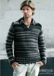 男士棒针毛衣编织款式 2015年酷毙了的棒针编织男士毛衣款式