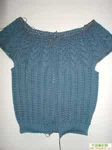 毛线编织儿童开衫毛衣 毛线编织原创小开衫及开衫毛线衣制作教程图解