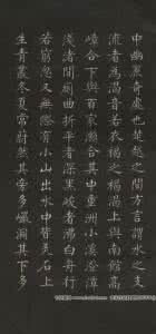 姜东舒小楷 姜东舒小楷 姜东舒《永州八记》小楷字帖