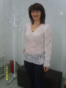 一片式披肩背心织法 大家一起织超美的韩版披肩背心－粽叶花 有图解