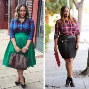 撞衫不可怕谁胖谁尴尬 胖，不可怕，最怕是不会穿衣！