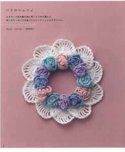 巧手钩编时尚包 【转载】Hair Accessory 2012 钩编头饰