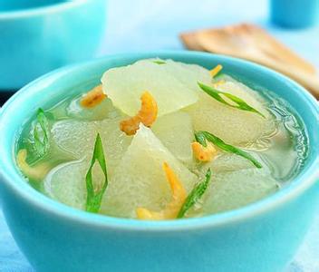 润肺排毒 多吃冬瓜排毒润肺