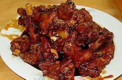 微波炉糖醋排骨 微波炉糖醋排骨 酸酸甜甜 在家自制微波糖醋排骨