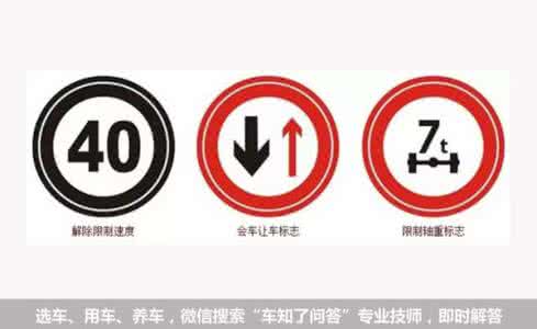 认识交通标志 这些交通标志你肯定认识不全!挑战一下!