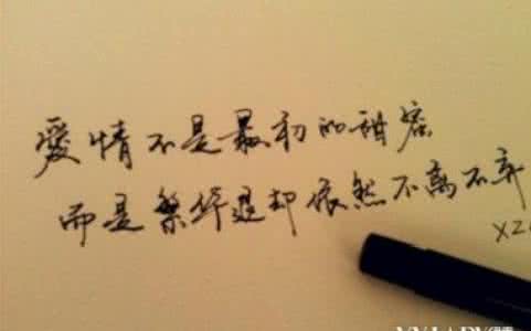 伤感唯美的爱情句子 唯美忧伤的爱情句子