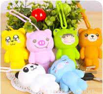 钩针龙猫钥匙包图解 钩针DIY小熊钥匙包和龙猫钥匙包