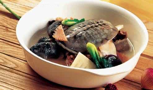 甲鱼炖山药 图文:肝硬化——山药桂圆炖甲鱼