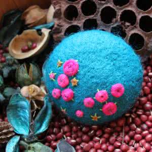 创意立体手工制作图片 创意手工----立体绣花