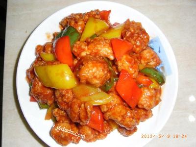 糖醋鸡块的家常做法 9、糖醋鸡块的做法