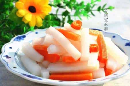 糖醋爽脆萝卜 糖醋脆萝卜——就一个字：脆
