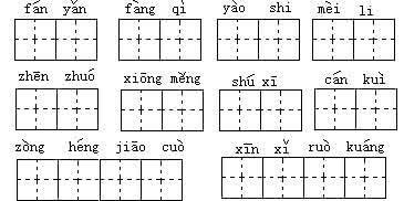 小学一年级语文下册复习教学知识点归纳总结