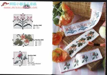 毛衣上绣的简单小图案 【图案】适合绣在毛衣上的小十字绣