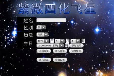 紫微斗数 四化飞星 四化星在紫微十二宮所代表的意思