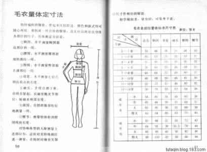 棒针提花编织技巧 棒针编织技巧----人体主要尺寸计算