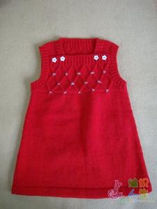 【顾妈妈】最近织的3件红色系小裙子  32楼更新第一件织法