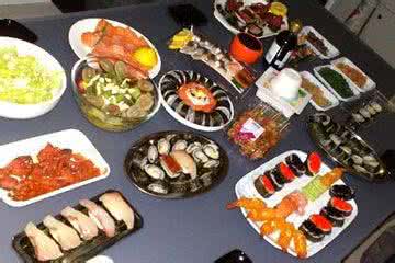 日本美食寿司 异国美食 DIY日本寿司的做法