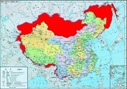 我国领土大部分位于 我国领土大部分位于 二百七年几年间为何丢失的领土大部分在东北?