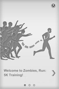 制定一份个人锻炼计划 制定锻炼计划“Zombies，Run！5K Training”应用