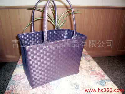 打包带编提袋篮小物 民俗编织－提袋篮编