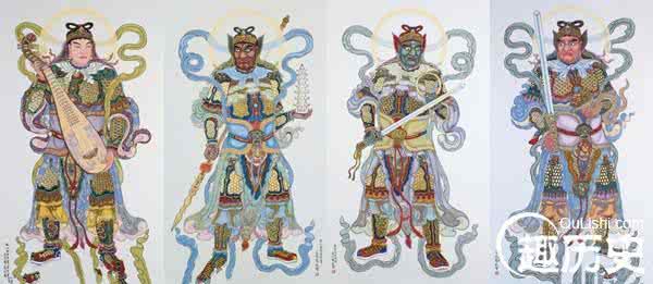 佛教四大金刚 佛教四大金刚都是谁?佛家的金刚是什么意思?