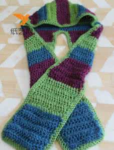 钩针帽子镂空花样图解 钩针帽子镂空花样图解 一款简单美丽的镂空花围巾的钩法|钩针花样图解