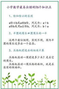 小学数学老师必读 小学数学老师哭诉:强调了800遍,这26个易错点竟无人满分!