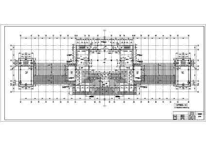 嗣汉天师府 3层单檐嗣汉天师俯道学院建筑设计施工图