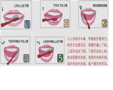 刷牙的正确方法 刷牙的正确方法有哪些