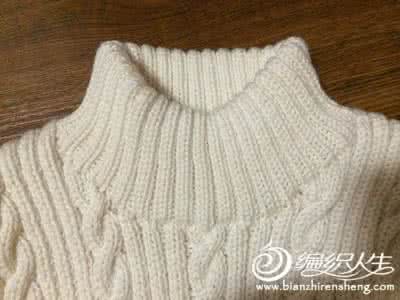 手工编织棒针披肩图解 白色棒针编织斗篷披肩__编织教程_编织人生_编织人生手工编织网