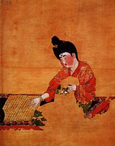 弈棋仕女图 弈棋仕女图 【唐】佚名 弈棋仕女圖 講解版