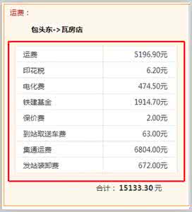 全国汽车货运运费查询 全国汽车运费查询 汽车货运运费查询