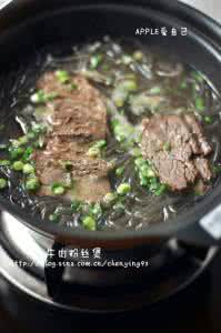 蒜苔炒牛肉 【大冬天最爱  大图详解 蒜香牛肉粉丝煲做法】