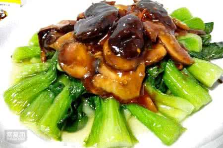 香菇炒油菜正宗的做法 香菇炒油菜