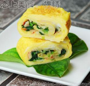 菠菜卷卷的做法大全 菠菜鸡蛋卷