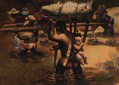 爸爸去哪儿中玩的游戏 名画中的”爸爸去哪儿”