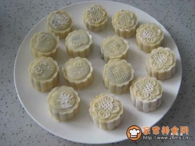 香港大班冰皮月饼 零失败自制香港大班冰皮月饼